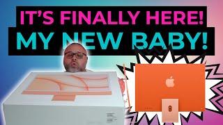 iMac M1 20211 Orange Unboxing | 4 The Love Of Tech