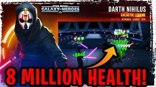 Galactic Legends Darth Nihilus + 8 MILLION HEALTH! Play as Sith Raid Nihilus and Wreck Lord Vader