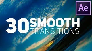 30 Smooth Transitions Pack for Adobe After Effects | Free Transition Pack | After Effects Tutorial