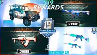 PUBG MOBILE SEASON 19 FULL ROYAL PASS REWARDS | 1 TO 100 RP LEAKS REWARDS SEASON19 | Voltaik Gaming