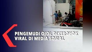 Pengemudi Ojol Dikeroyok Viral Di Media Sosial