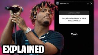 Juice WRLD Cousin (Beezy) Comments on Grade A EXPLAINED (Pete's Response)