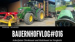 BauernhofVlog #016 Ackerfutter in Direktsaat. Geht das?