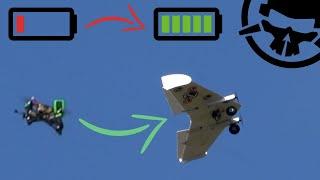 Recharging a Drone IN MIDAIR!! (Landing on a Refueling Plane)