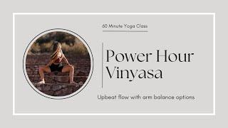 Challenging Power Flow | 1 Hour Yoga Class | Focus on Twisting & Arm Balancing