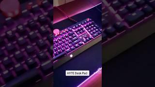 Desk Pad With insane RGB #shorts #pcgamingsetup  #shortsfeed