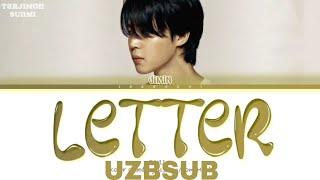 JIMIN 'LETTER' [UZB SUB]