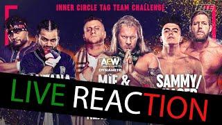 INNER CIRCLE TAG TEAM CHALLENGE! *-* AEW DYNAMITE LIVE REACTION ITA