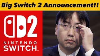 Nintendo Makes BIG Switch 2 Pre-Order & Purchase Announcement