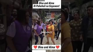 OMG! DINA BONNEVIE AT ALMA MORENO DI-PAHUHULI SA SAYAWAN!️ #dinabonnevie #almamoreno #shorts