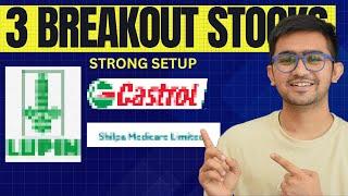 3 Strong Breakout Stocks.