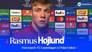 “RED CARD CHANGED GAME” | Rasmus Hojlund | FC Copenhagen 4-3 Man United | #UCL