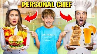 We Became our Son's PERSONAL CHEF for a Day! 