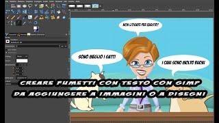 Come creare fumetti colorati per il testo con Gimp da aggiungere a immagini, a disegni o a meme