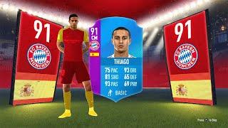 91 RATED THIAGO SBC! - BUNDESLIGA SBC FIFA 18 Ultimate Team