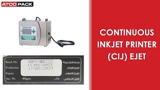 Continuous Inkjet Printer | CIJ Printer | ATCOPACK