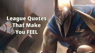League Champion Quotes That Make You FEEL