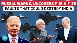 Russia’s Bombshell: U.S. Fighter Jets Could Be a Trap for India, Exposes Secret ‘Kill Switches’