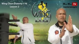 Wing Chun kung fu - wing chun Dummy Form part 2-10