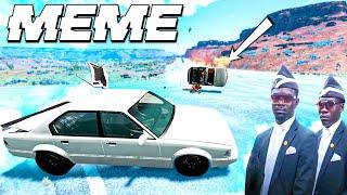 DANCE COFFIN ON FUNERAL MEME COMPILATION #25 (Arab Drift) | ASTRONOMIA SONG | BeamNG Drive MEMES