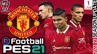 eFootball PES 2021 - MANCHESTER UNITED MASTER LEAGUE #1 - NEW DNA [Road to 500 Subs🟣️🟣]