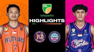 Highlight: Pelita Jaya Jakarta vs. RANS Simba Bogor | June 23, 2024 | IBL Tokopedia 2024