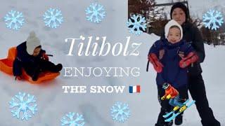 Thylane Katana snow adventure with Nico Bolzico | Solenn Heussaff | Erwan Heussaff |Daily snippets