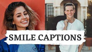 Smile Captions | Smile Captions For Instagram | Smile Instagram Captions | Smiling Girl Caption
