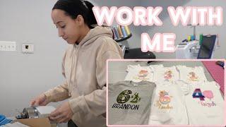 ETSY SHOP VLOG | Work With Me On Etsy Orders | WORK MOTIVATION 2022