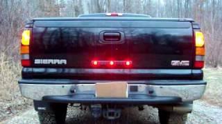 Recon mini LED tailgate bar with reverse