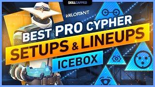 BEST PRO CYPHER SETUPS & LINEUPS on ICEBOX (One Way Cages, Tripwires, & Camera Spots)