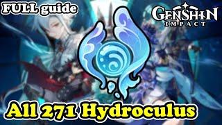 Genshin Impact All 271 Hydroculus Locations (FULL Guide)