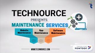 Maintenance Services for Website & Mobile App By Technource