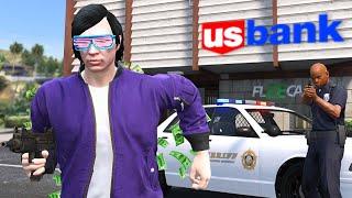I Spent 24 Hours Robbing Banks in GTA 5 RP..
