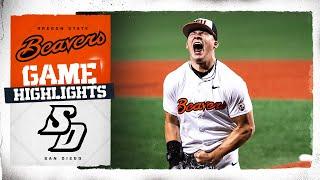 Oregon State Baseball Highlights: 3/7/25 vs. San Diego