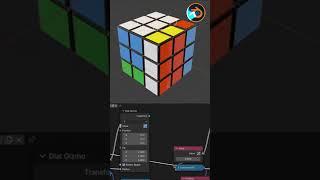 A Rubik's Cube in Blender by Alex Martinelli