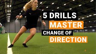 5 Drills to MASTER LATERAL MOVEMENT | Speed, Change of Direction, Prevent Injuries!