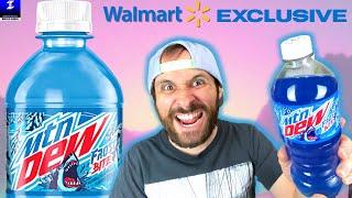 History of Mountain Dew Frost Bite and Review | Wal-Mart Exclusive Soda