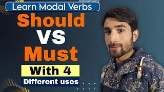 Modal Verbs Should VS Would with different uses English grammar lesson.