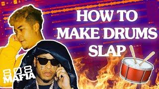 808 Mafia Producer Shows How To Make Your Drums SLAP!