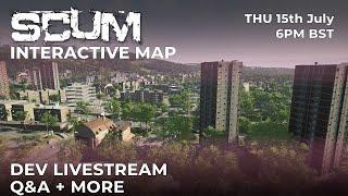 SCUM Interactive Map - Dev Livestream Q&A #SCUM