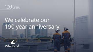 Wärtsilä's 190th anniversary teaser