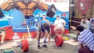 Reva Anton RAW Deadlift 2 attempt - 240 kg