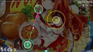 Osu!  OSTER Project feat. Nanahira - Napo Napo Ritaan Macchi [Napoli-tan owo] | FC-able