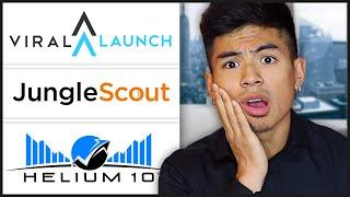 The BEST Amazon Product Research Software!? Viral Launch vs Jungle Scout vs Helium 10