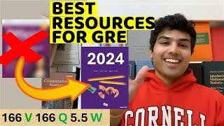 BEST STUDY MATERIALS FOR THE NEW GRE (2024 UPDATE)