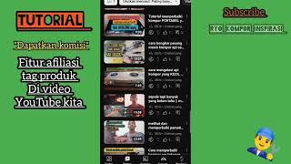 Cara menambah penghasilan dari fitur afiliasi YouTube