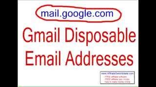 Gmail Disposable Email - Create UNLIMITED GMAIL DISPOSABLE  EMAIL Addressers