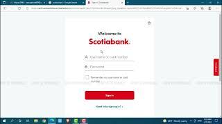 How To Login Scotiabank Online Banking Account 2022 | Scotia Bank Online Account Sign In Help