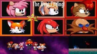 Sonic.exe The Spirits of Hell Round 2: The Best Ending! (True Ending) [Revisit]